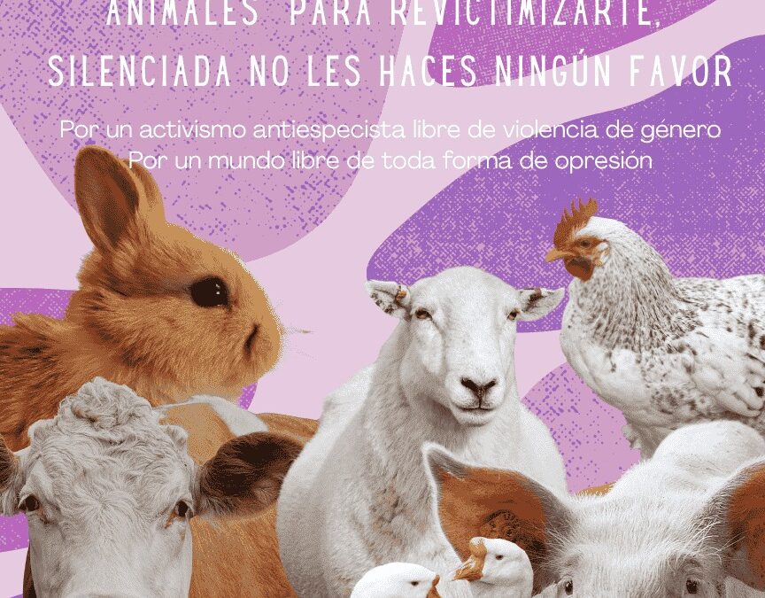 Denuncia vs. solapamiento en el movimiento antiespecista